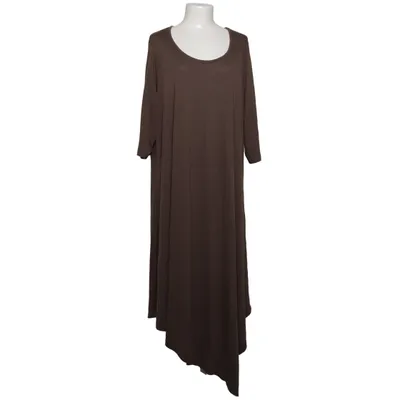 Klänning (Brun) från Sara Lindholm Polyester, Viskos