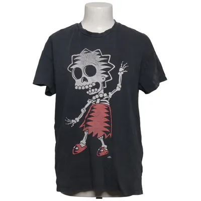 T-shirt (Schwarz, Mehrfarbig) von The Simpsons Baumwolle