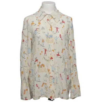 Blouse (White, Multicolored) from Stine Goya Silk