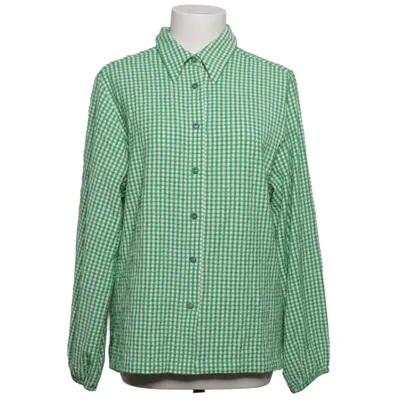 Blus (Grön, Vit) från Nathalie Vleeschouwer Elastan, Polyester, Viskos