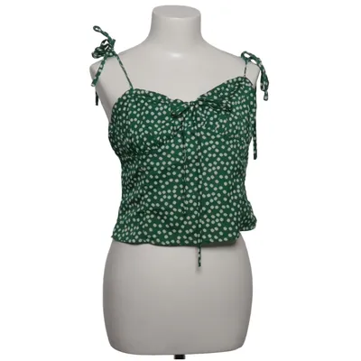 Crop top (Grön, Vit) från Loavies Bomull
