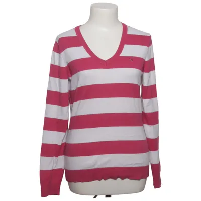 Pullover (Rosa, Vit) från Tommy Hilfiger Bomull, Nylon