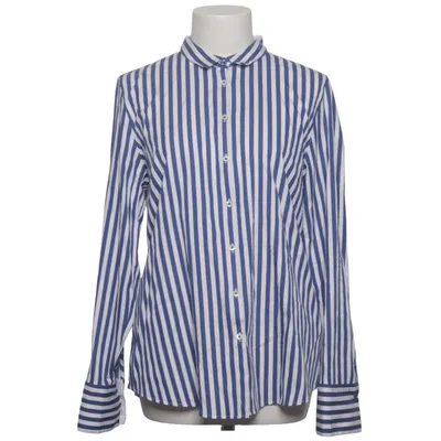 Chemise (Bleu, Blanc) de Van Laack Coton, Élasthane, Polyamide