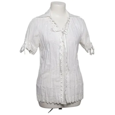 Dirndlbluse (Hvid) fra Wissmach Bomuld, Polyester
