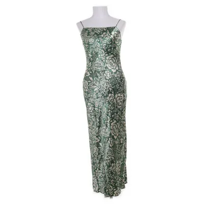 Kjole (Grøn, Flerfarvet) fra Zara Viscose