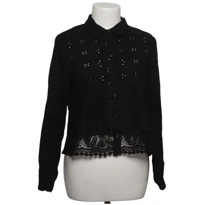 Blouse (Black) from Zara Cotton