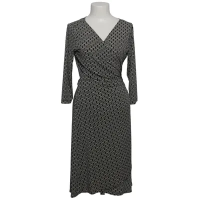 Wrap dress (Black, White) from Yessica by C&A Elastane, Polyester