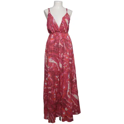 Maxi dress (Pink, Red, Multicolored) from Mango Cotton