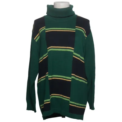 Rollkragenpullover (Grün, Blau, Gelb) von Golléhaug Acryl, Wolle