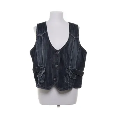 Spijker gilet (Blauw) van Cecil