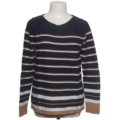 Strickpullover (Blau, Weiß, Braun) von ESPRIT Organic