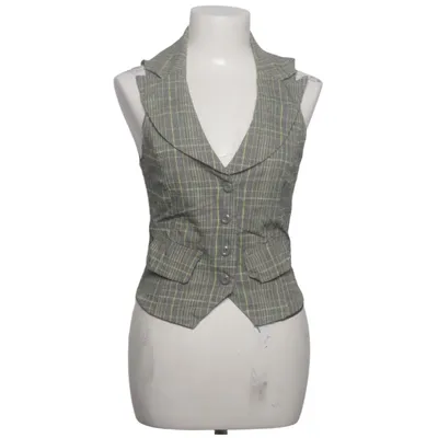 Suit vest (Gray, Yellow) from Jennifer Taylor Cotton, Elastane