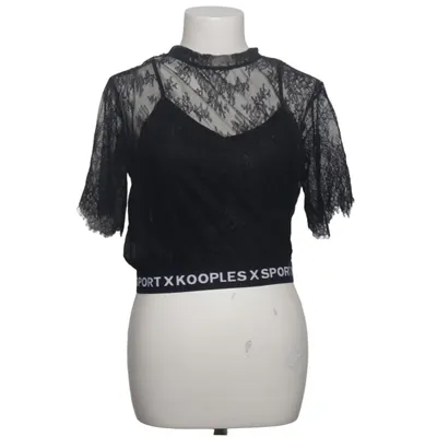 Top (Zwart) van The Kooples Sport Katoen, Modal, Polyamide