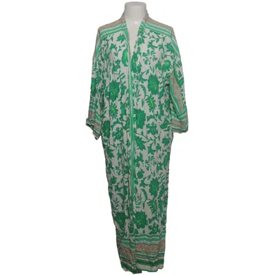 Kaftan (Wit, Groen, Meerkleurig) van V Milano Viscose