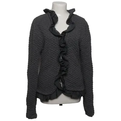 Cardigan (Grijs) van Elisa Cavaletti Elastaan, Polyamide, Wol