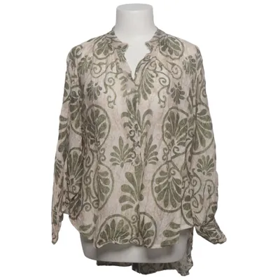 Blouse (Groen, Beige) van Pink Cherry Polyamide, Viscose