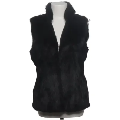 Gilet d'extérieur (Noir) de Michael Kors Fourrure de lapin