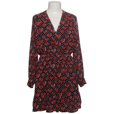 Kleid (Schwarz, Rot, Weiß) von Retro & Icone Polyester