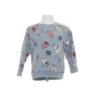 Sweatshirt (Blå, Flerfarvet) fra Moomin by Lindex Bomuld, Elastan