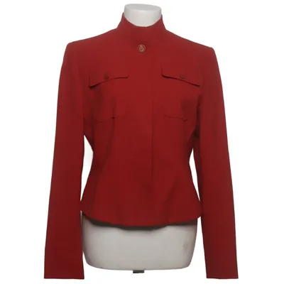 Blazer (Red) from Pauw Amsterdam Elastane, Wool