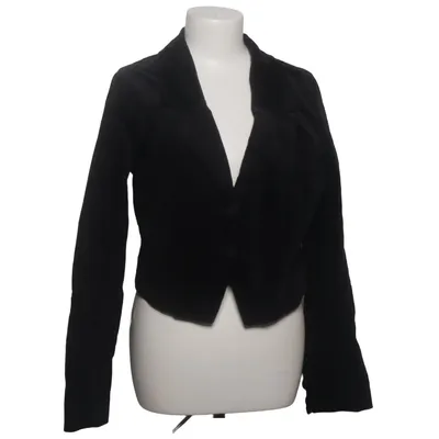 Blazer (Zwart, Rood) van Silence + Noise Acetaat, Katoen, Elastaan