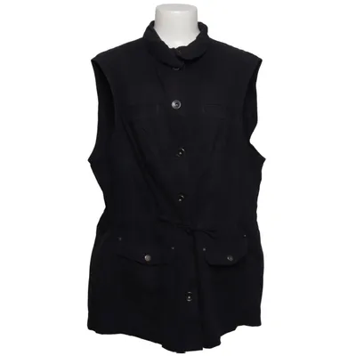 Outer vest (Blue) from Samoon by Gerry Weber Cotton