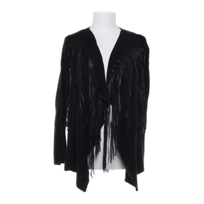 Cardigan (Zwart) van Zara Knit Nylon, Viscose