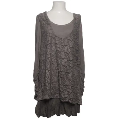 Dress (Gray) from Vestino Elastane, Viscose