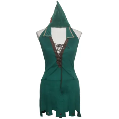 Maskeradkläder (Grön) från Leg Avenue Polyester