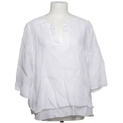 Haut (Blanc) de European Culture Coton, Élasthane, Lin