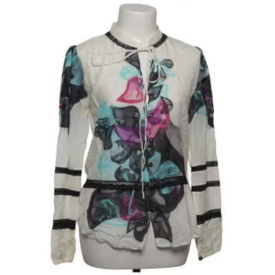 Blouse (Blanc, Noir, Multicolore) de Custo Barcelona Coton, Soie