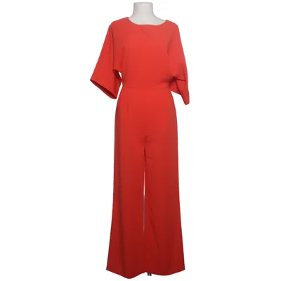 Jumpsuit (Rood) van Hallhuber Elastaan, Polyester