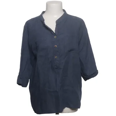 Henley T-shirt (Blå) fra Lungo L'arno Linned