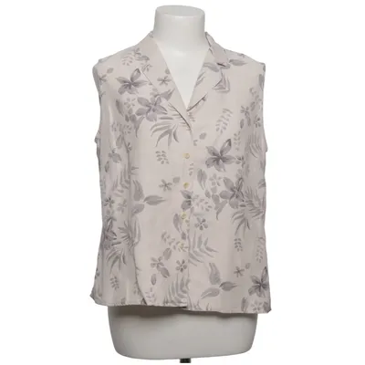 Top (Beige, Gray) from Alex & Co. Linen, Silk
