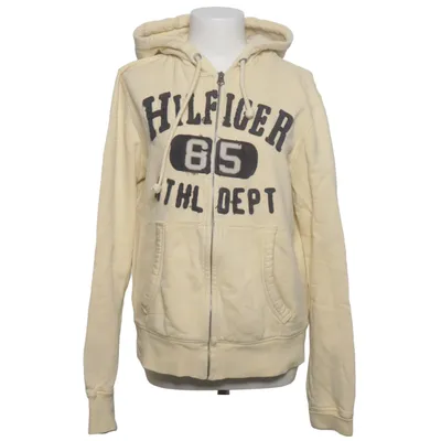 Hættetrøje (Gul) fra Tommy Hilfiger Denim Bomuld, Elastan