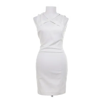 Cocktailjurk (Wit) van Mango Suit Acetaat, Katoen, Elastaan, Polyester