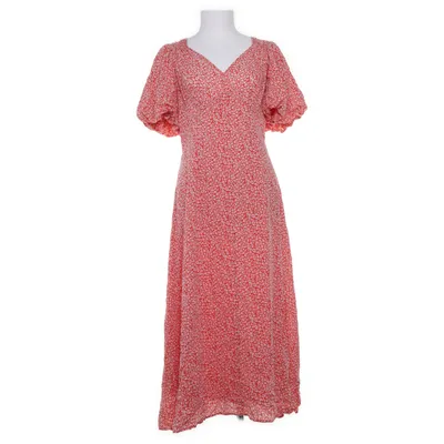 Kjole (Rød, Flerfarvet) fra H&M Viscose, Lyocell, Polyester