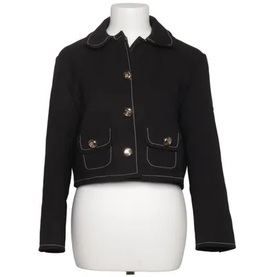 Jacka (Svart) från Sandro Elastan, Polyester, Viskos