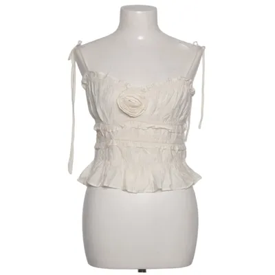 Haut (Blanc) de Vera & Lucy Coton, Polyamide, Polyester