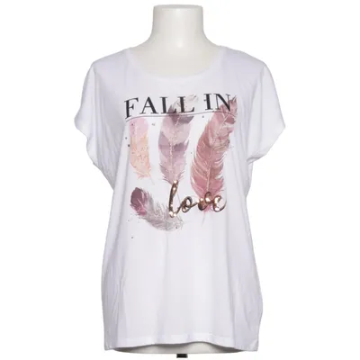 T-shirt (Vit, Flerfärgad) från Hailys Polyester, Viskos