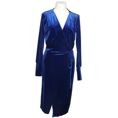 Omlottklänning (Blå) från Zara Trafaluc Elastan, Polyester