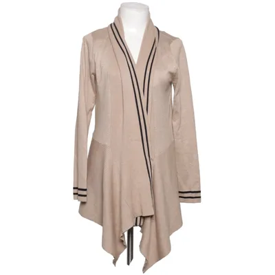 Cardigan (Beige, Black) from Mango Basics Polyester, Viscose