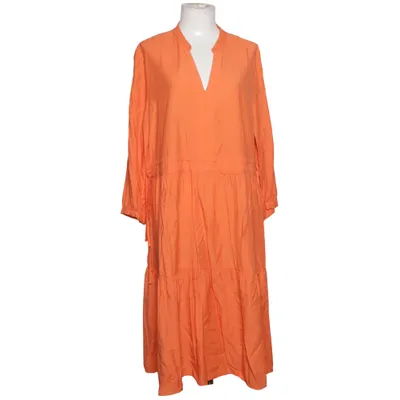 Kjole (Orange) fra Oui Polyamid, Viscose