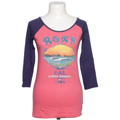 Langærmet t-shirt (Pink, Blå) fra Roxy Bomuld