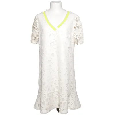 Kjole (Hvid) fra My Twin Twinset Elastan, Polyester