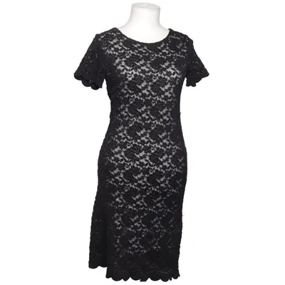 Robe de cocktail (Noir, Blanc) de Mou Élasthane, Polyamide, Polyester