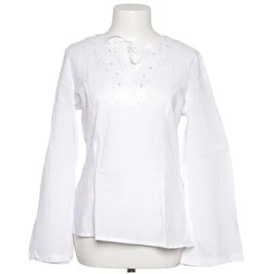 Bluse (Hvid) fra Cecilia Classics Bomuld
