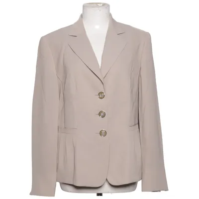 Blazer (Beige) fra Un Jour Ailleurs Acetat, Polyester