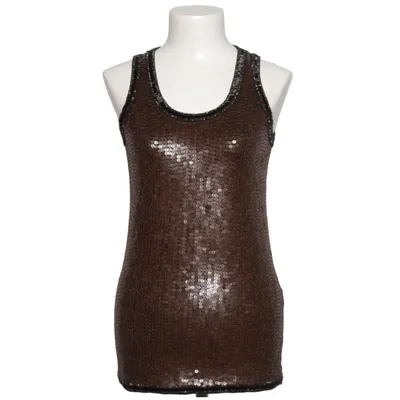 Tanktop  (Brun) fra Maliparmi Bomuld, Elastan
