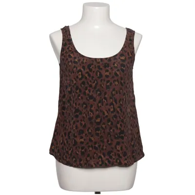 Tank­top (Braun, Schwarz) von Sézane Seide